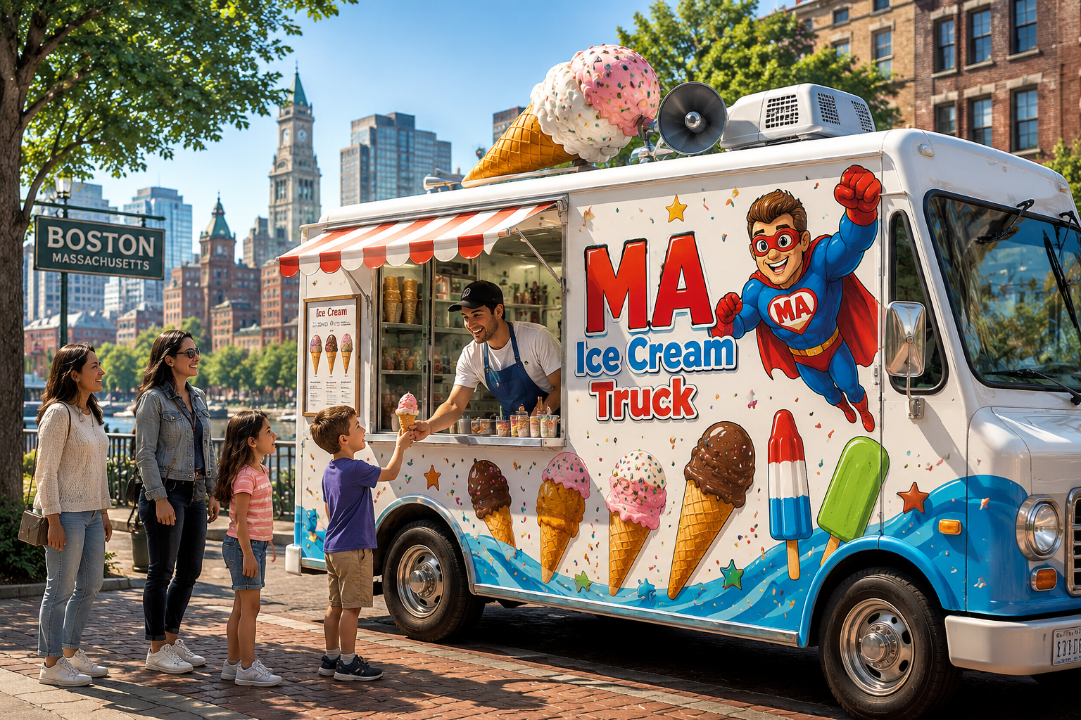 MA Ice Cream Truck
